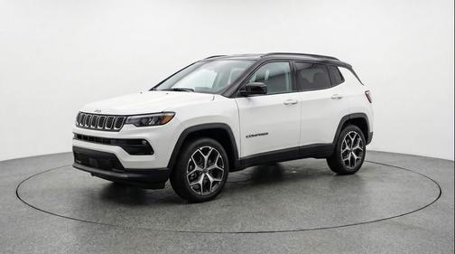Bright White Clearcoat 2025 Jeep Compass Limited