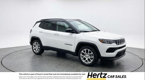 Bright White Clearcoat 2025 Jeep Compass Limited