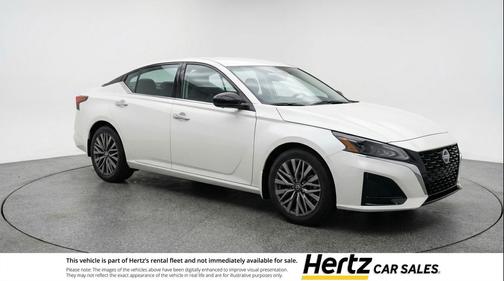 Glacier White 2025 Nissan Altima SV FWD