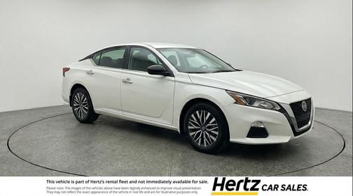 Glacier White 2025 Nissan Altima SV FWD