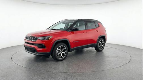 Red Hot Pearlcoat 2025 Jeep Compass Limited