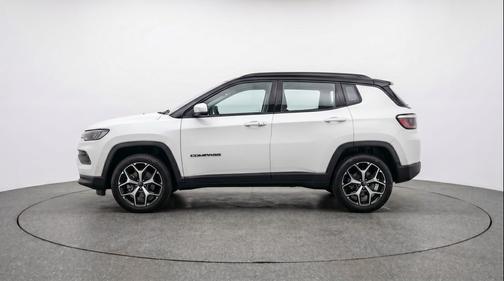 Bright White Clearcoat 2025 Jeep Compass Limited