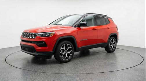 Red Hot Pearlcoat 2025 Jeep Compass Limited