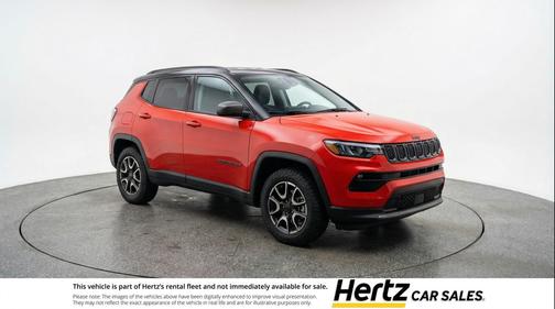 Red Hot Pearlcoat 2025 Jeep Compass Trailhawk
