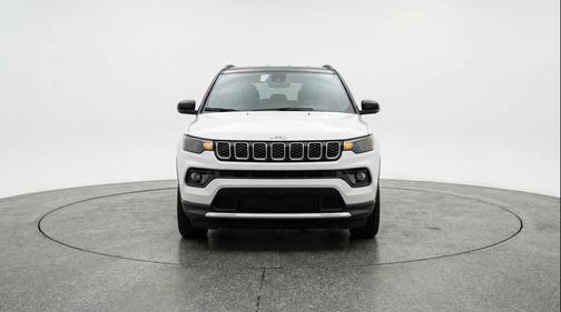 Bright White Clearcoat 2025 Jeep Compass Limited