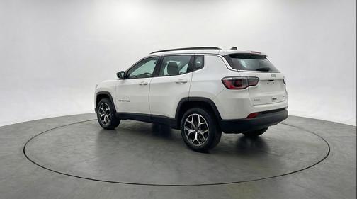 Bright White Clearcoat 2025 Jeep Compass Limited