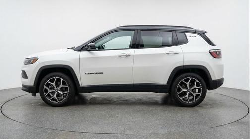 Bright White Clearcoat 2025 Jeep Compass Limited