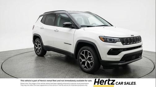 Bright White Clearcoat 2025 Jeep Compass Limited