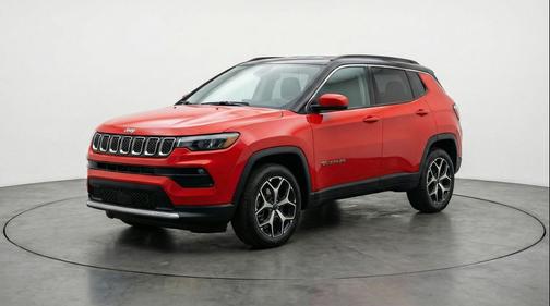 Red Hot Pearlcoat 2025 Jeep Compass Limited