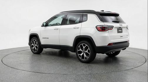 Bright White Clearcoat 2025 Jeep Compass Limited
