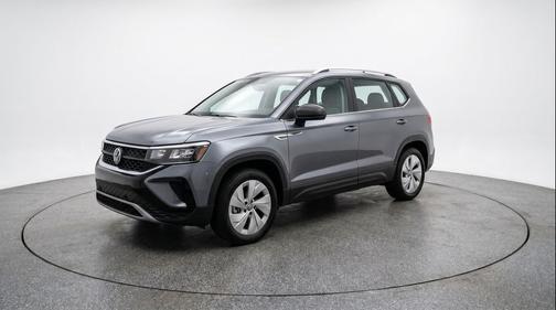 Platinum Gray Metallic 2025 Volkswagen Taos 1.5T S