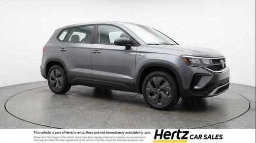 Platinum Gray Metallic 2025 Volkswagen Taos 1.5T S