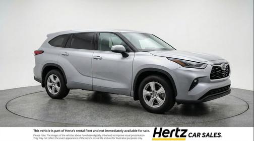 Celestial Silver Metallic 2025 Toyota Highlander LE