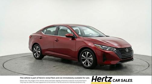 Rosewood Metallic 2025 Nissan Sentra SV