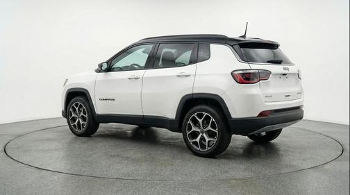 Bright White Clearcoat 2025 Jeep Compass Limited