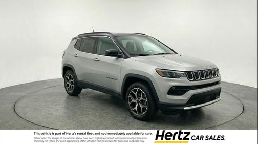 Silver Zynith Metallic Clearcoat 2025 Jeep Compass Limited