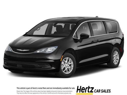 Diamond Black Crystal Pearlcoat 2024 Chrysler Voyager LX