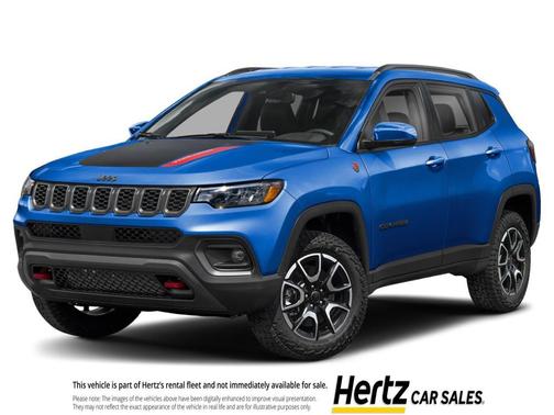 Hydro Blue Pearlcoat 2025 Jeep Compass Trailhawk