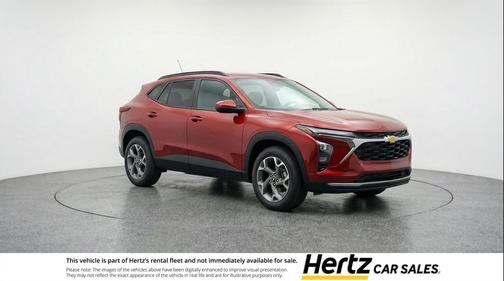 Crimson Metallic 2025 Chevrolet Trax LT