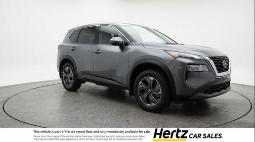 Gun Metallic 2025 Nissan Rogue SV