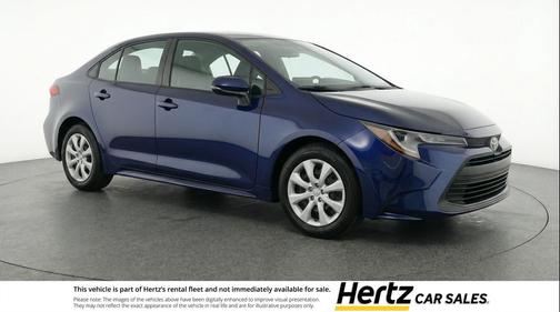 Blueprint 2025 Toyota Corolla LE