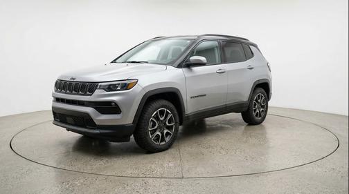 Silver 2025 Jeep Compass Trailhawk