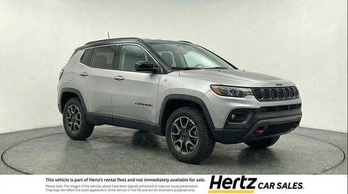 Silver 2025 Jeep Compass Trailhawk