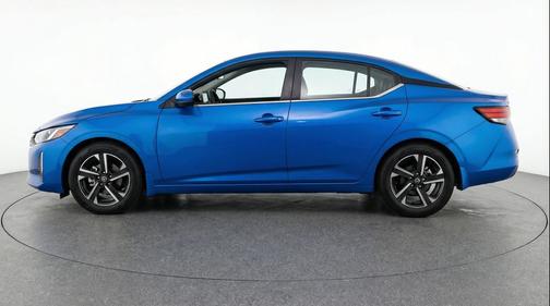 Electric Blue Metallic 2025 Nissan Sentra SV
