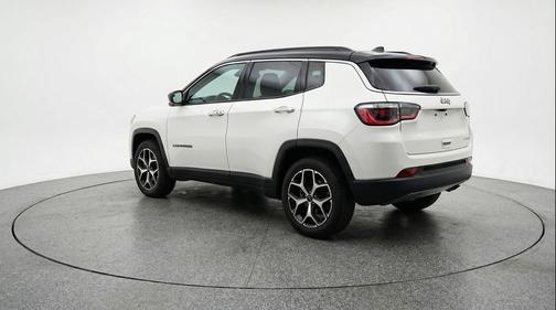 Bright White Clearcoat 2025 Jeep Compass Limited