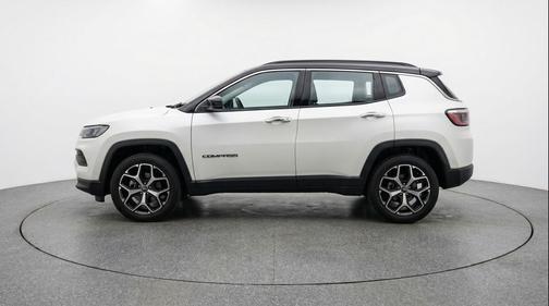 Bright White Clearcoat 2025 Jeep Compass Limited