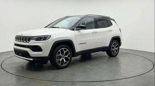 Bright White Clearcoat 2025 Jeep Compass Limited
