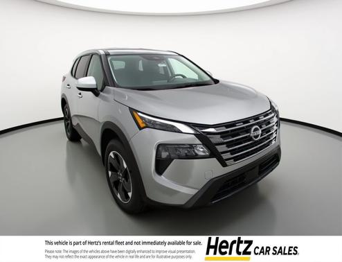 Brilliant Silver Metallic 2025 Nissan Rogue SV