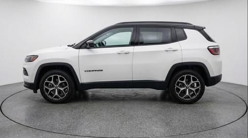 Bright White Clearcoat 2025 Jeep Compass Limited