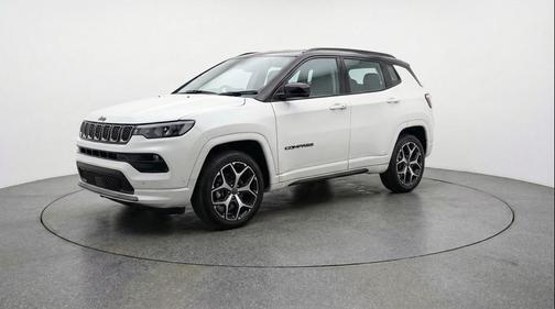 Bright White Clearcoat 2025 Jeep Compass Limited