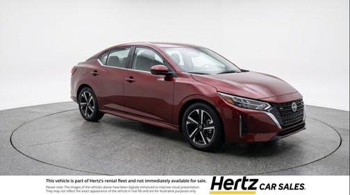 Rosewood Metallic 2025 Nissan Sentra SV