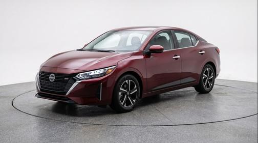 Rosewood Metallic 2025 Nissan Sentra SV