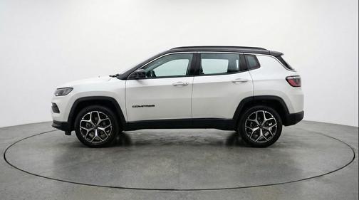 Bright White Clearcoat 2025 Jeep Compass Limited