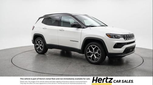 Bright White Clearcoat 2025 Jeep Compass Limited