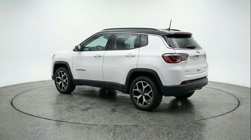 Bright White Clearcoat 2025 Jeep Compass Limited