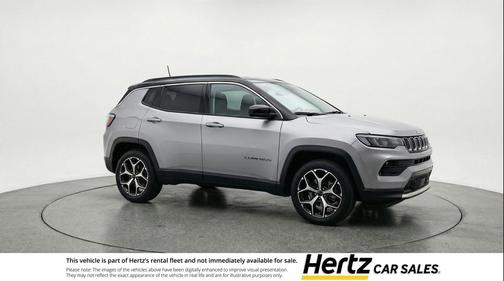 Silver Zynith Metallic Clearcoat 2025 Jeep Compass Limited