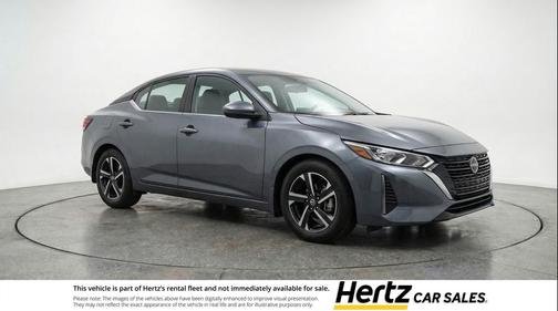 Gun Metallic 2025 Nissan Sentra SV