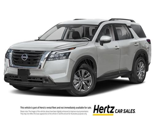 Brilliant Silver Metallic 2025 Nissan Pathfinder SV 4WD