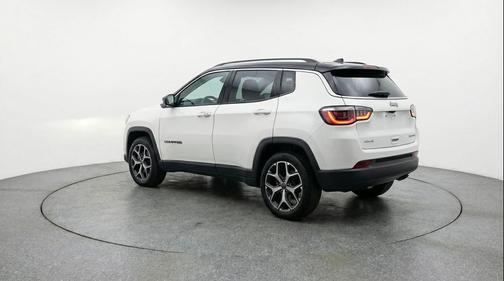 Bright White Clearcoat 2025 Jeep Compass Limited