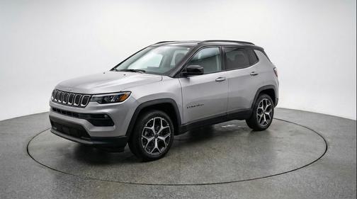 Silver Zynith Metallic Clearcoat 2025 Jeep Compass Limited