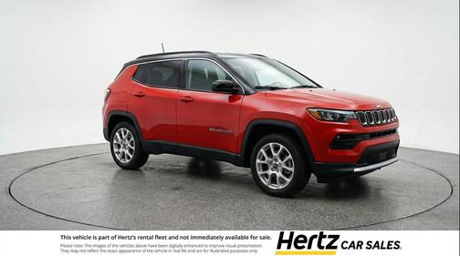 Red Hot Pearlcoat 2025 Jeep Compass Limited