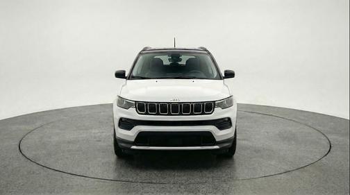 Bright White Clearcoat 2025 Jeep Compass Limited