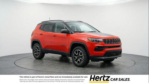 Red Hot Pearlcoat 2025 Jeep Compass Trailhawk