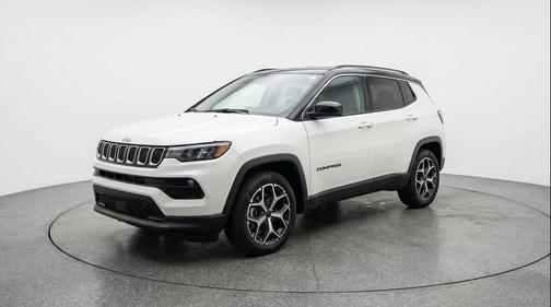 Bright White Clearcoat 2025 Jeep Compass Limited