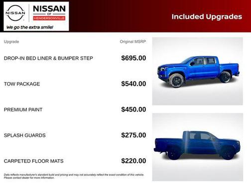 Blstn Prl 2026 Nissan Frontier SV