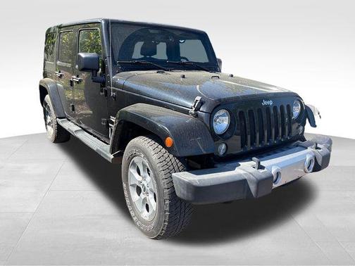Black Clearcoat 2015 Jeep Wrangler Unlimited Sahara